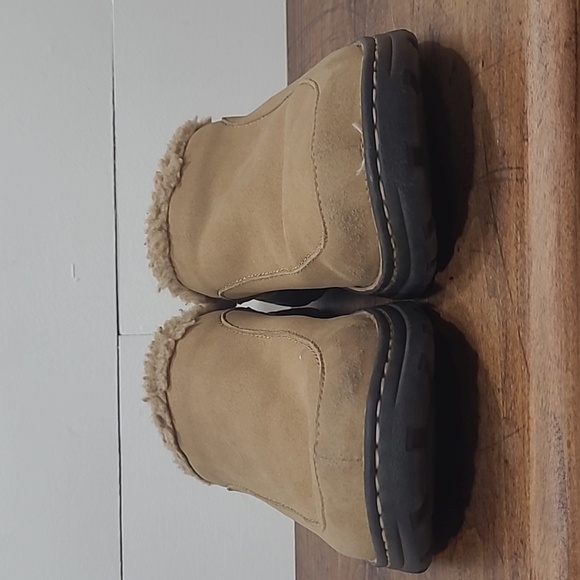 DREW Palmer Clog Brown Microsuede Slipper Clogs Men's sz 10.5 - Picture 5 of 10